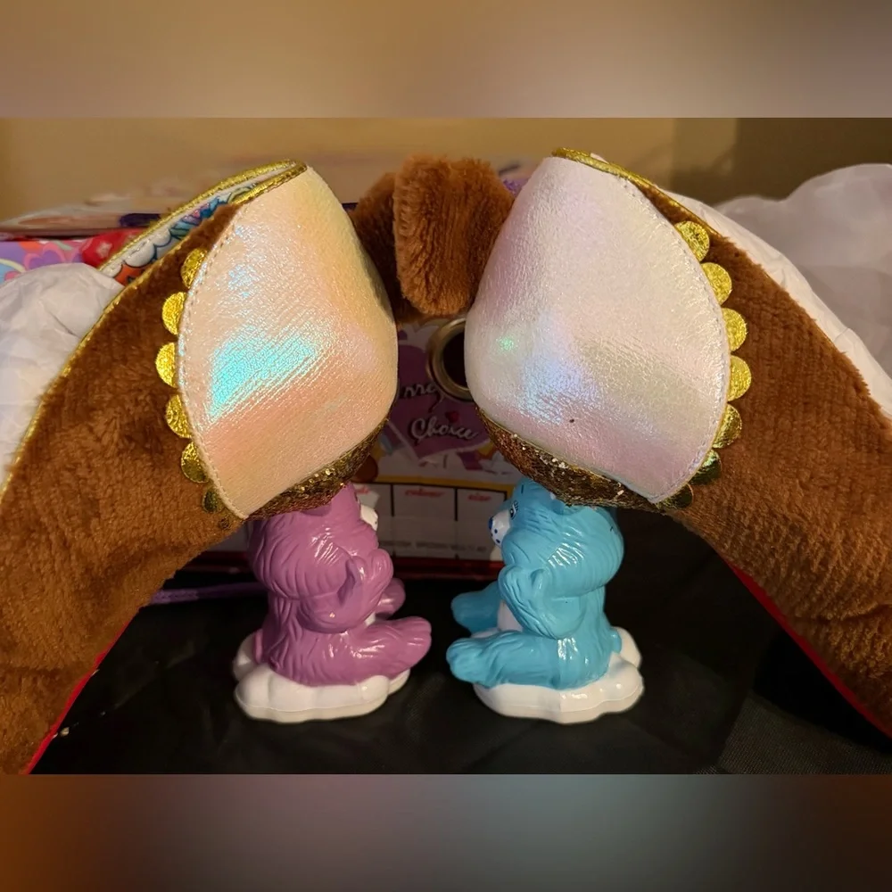Irregular Choice Tenderheart Cuddles Carebear Statement Heels, Brown 9/40.